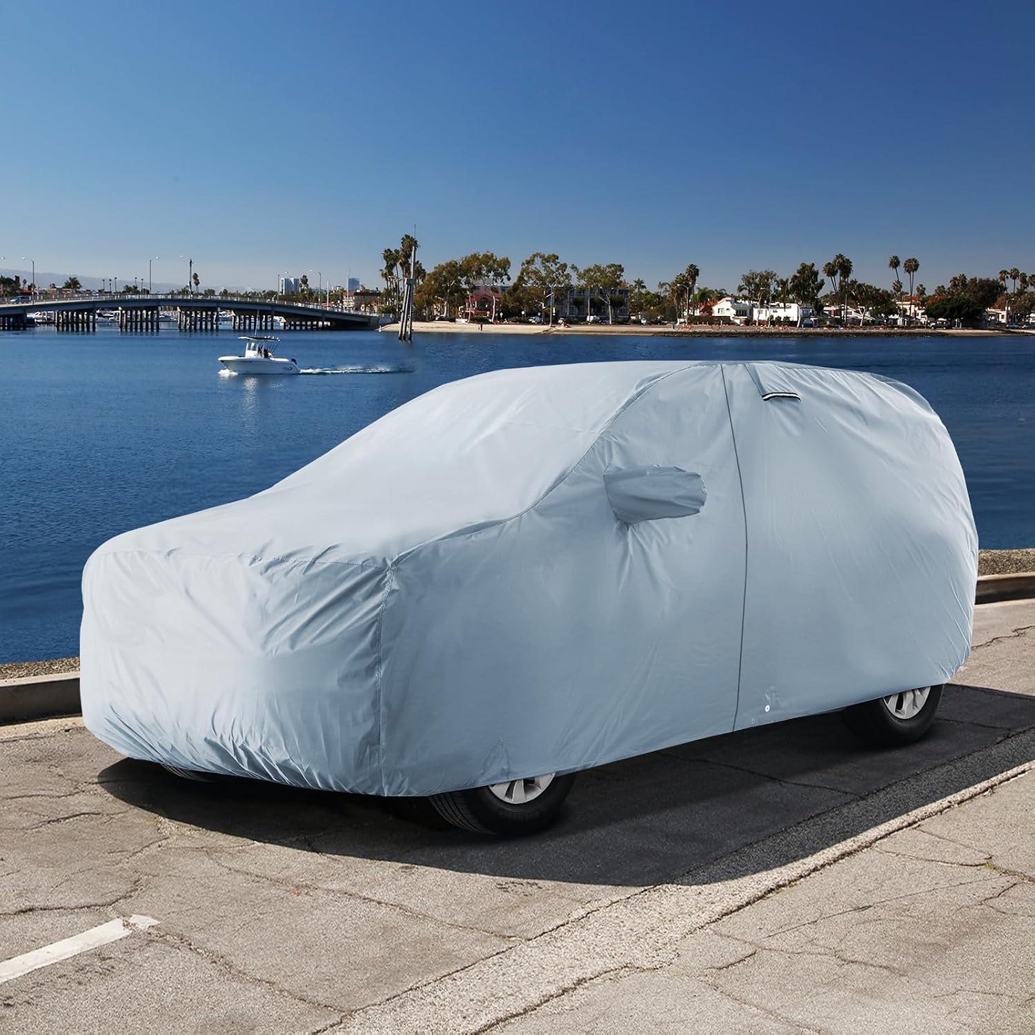 Thumbnail 6 de iCarCover Fits 2002-2009 Chevy Trailblazer SUV Car Cover