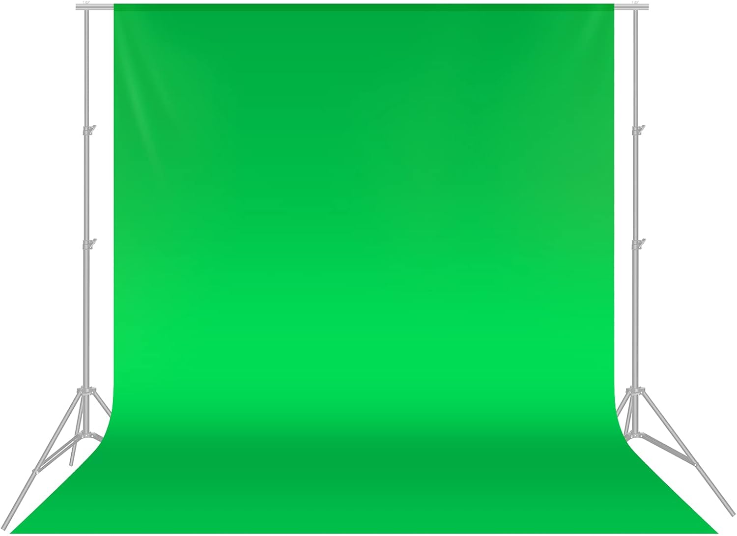 Detalle de Neewer 10 x 12FT / 3 x 3.6M PRO muslin collapsible backdrop (background only) – green