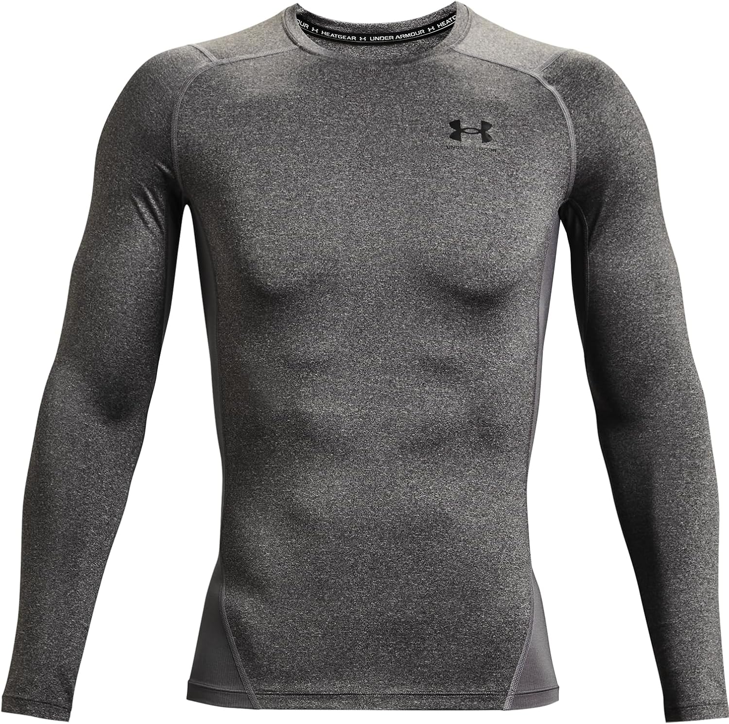 Detalle de Under Armour Hg Armour Comp LS: Maglietta a maniche lunghe in HeatGear per allenamento