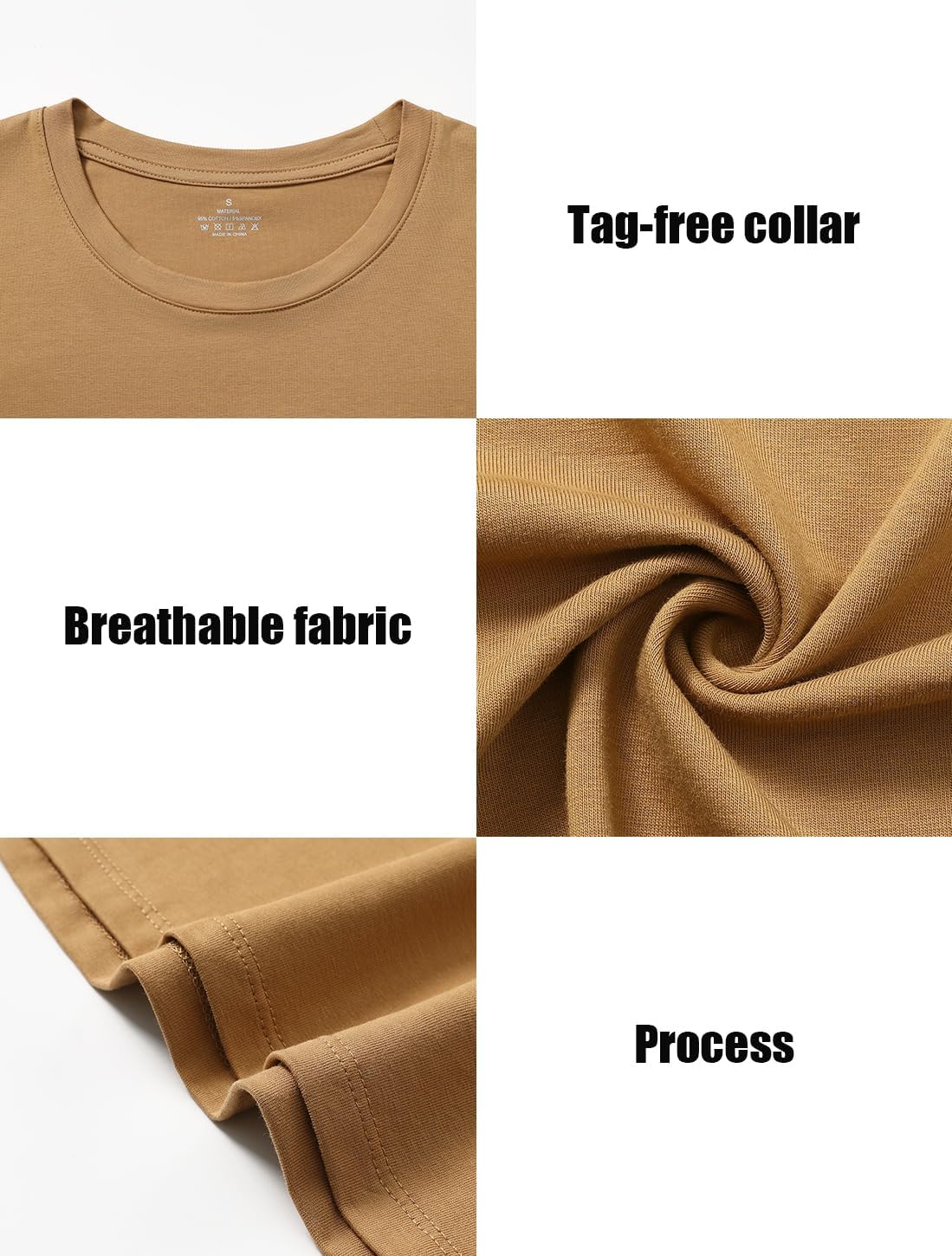Thumbnail 4 de Star Vibe 3 Pack Crew Neck Long Sleeve Top for Women