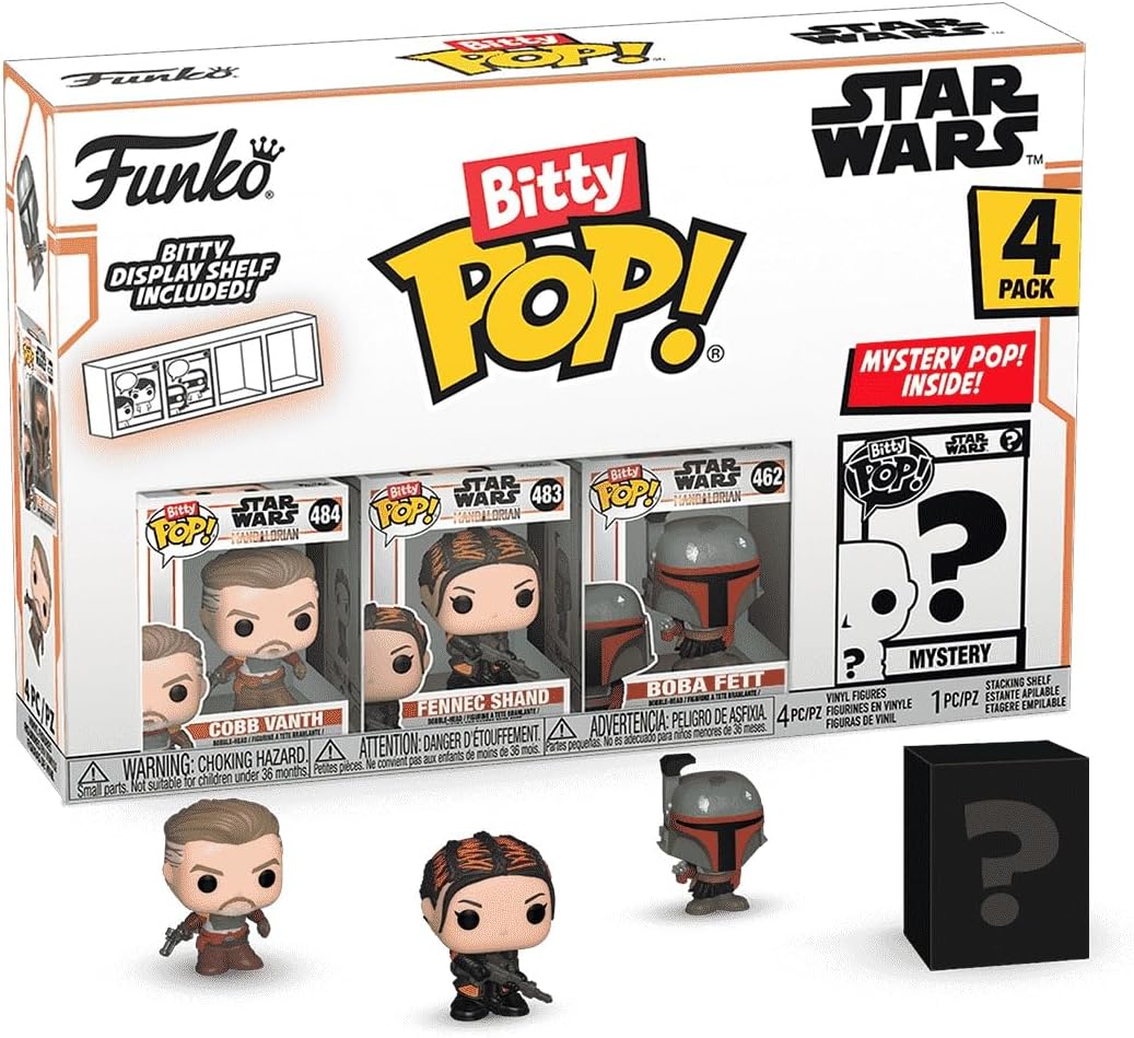 Detalle de Funko Bitty Pop! Cobb Vanth 4-Packs