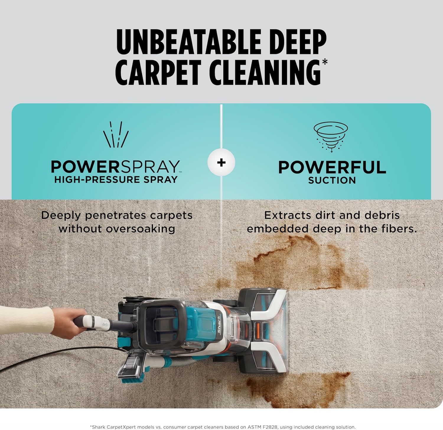 Detalle 1 de Shark CarpetXpert EX201 Carpet & Upholstery Cleaner with StainStriker and 3 Tools