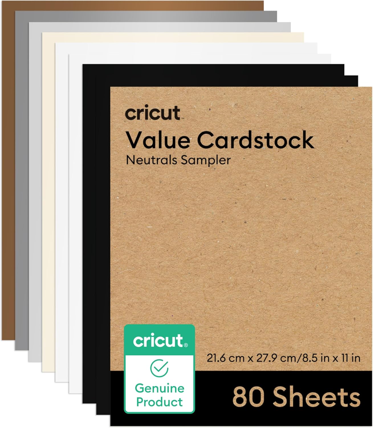 Detalle de Cricut Cardstock Paper, 80 Sheets