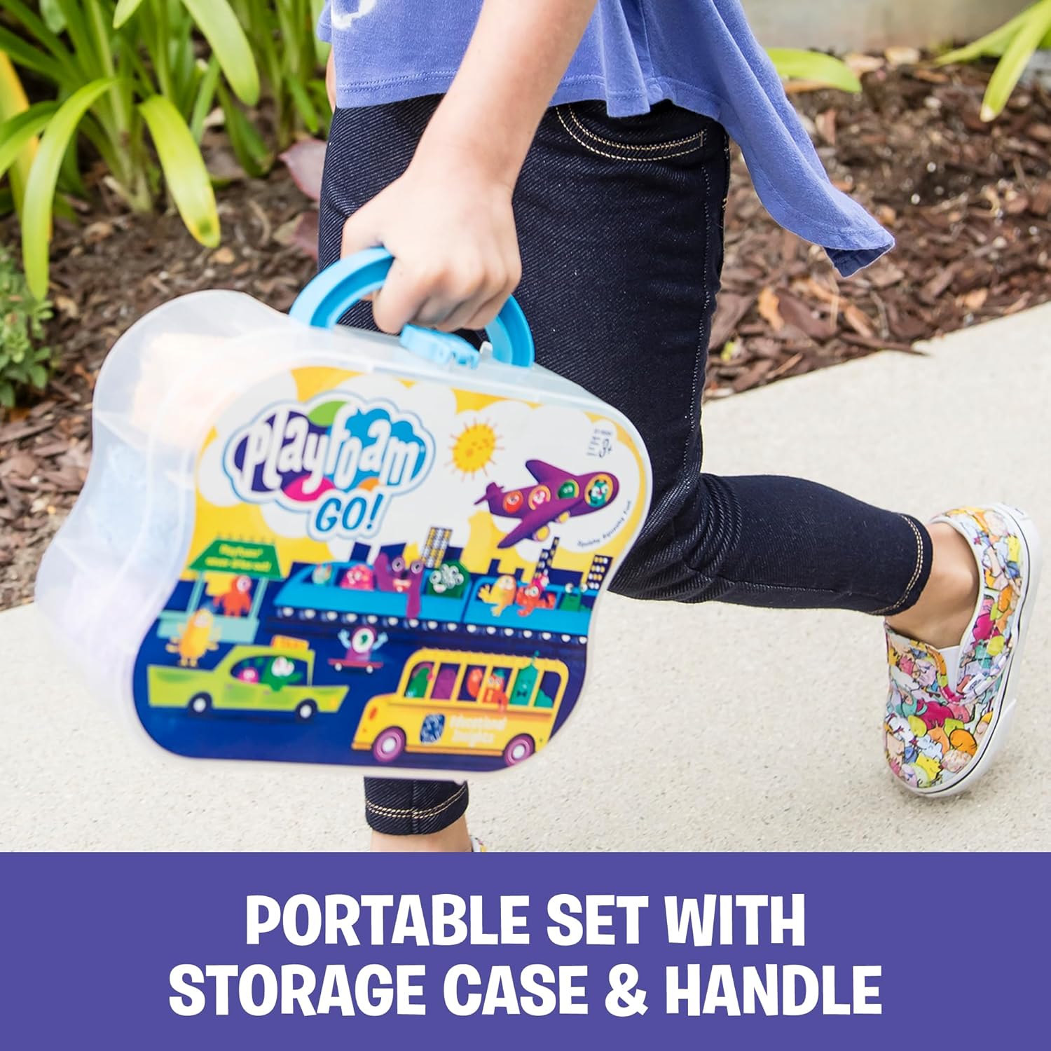 Detalle de Learning Resources Playfoam Go: Gioco sensoriale da viaggio per bambini 3+ con 8 mattoncini colorati
