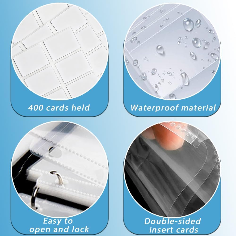 Thumbnail 3 de Card Binder for Pokemon 4-Pocket 400-pocket capacity 📚