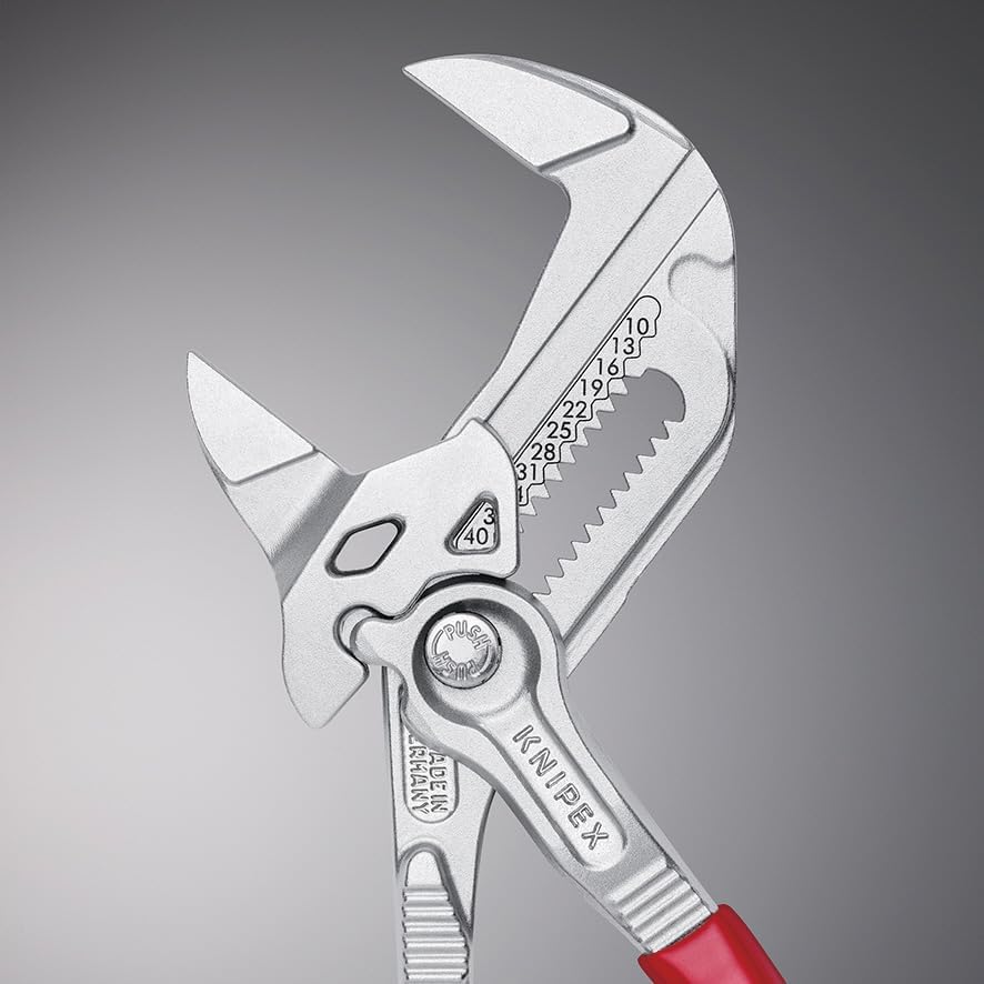 Thumbnail 4 de KNIPEX 8603-180 プライヤーレンチ 35mm開口・13段階調整・クロムメッキ