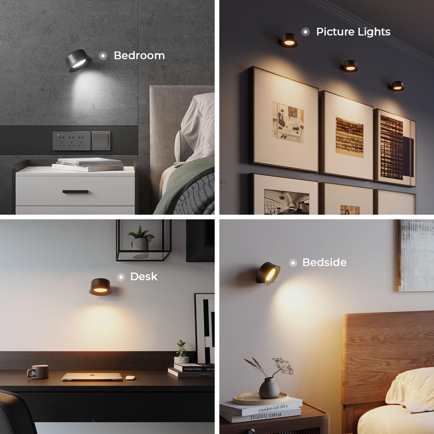 Detalle 2 de Aplique de Pared Interior LED 3200mAh