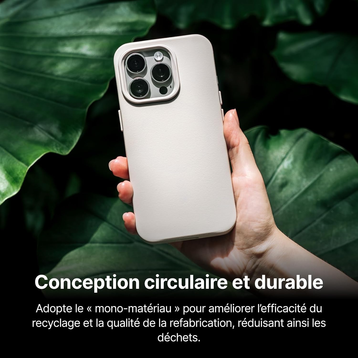 Thumbnail 6 de RhinoShield SolidX pour Pixel 10a – coque renforcée SolidX, fine et minimaliste, beige coquillage