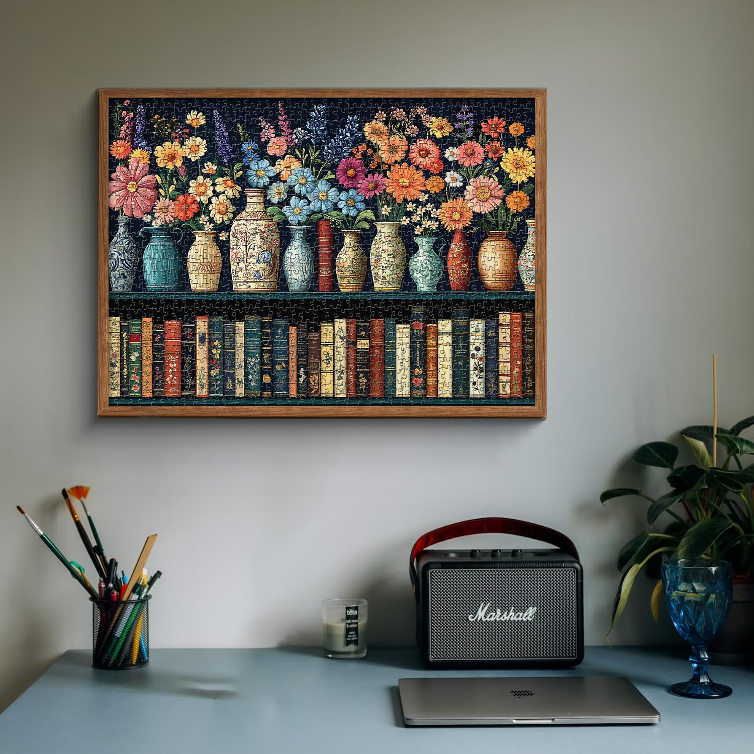 Thumbnail 4 de PICKFORU Wildflower Pages Puzzle 1000 pieces 🧩