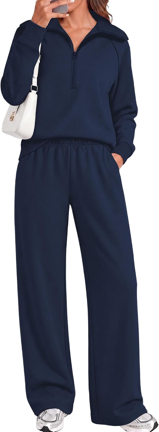 Detalle de Sampeel Women's Sweat Set, Polyester-Cotton Blend