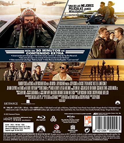 Detalle 2 de Top Gun: Maverick (Blu-ray) – Divisa Films