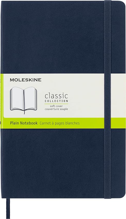 Moleskine Cuaderno Clásico Azul Zafiro 192 Hojas 📒