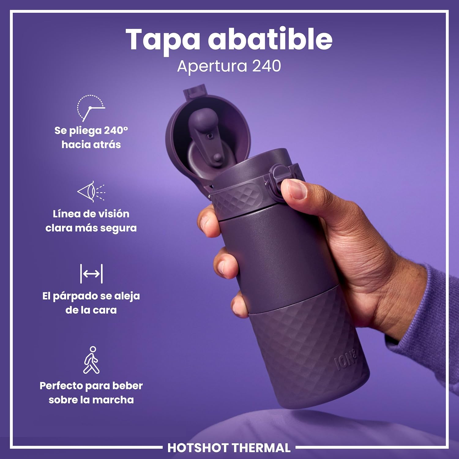 Thumbnail 3 de ion8 Vaso Termo Café Para Llevar ☕ Prueba de Fugas