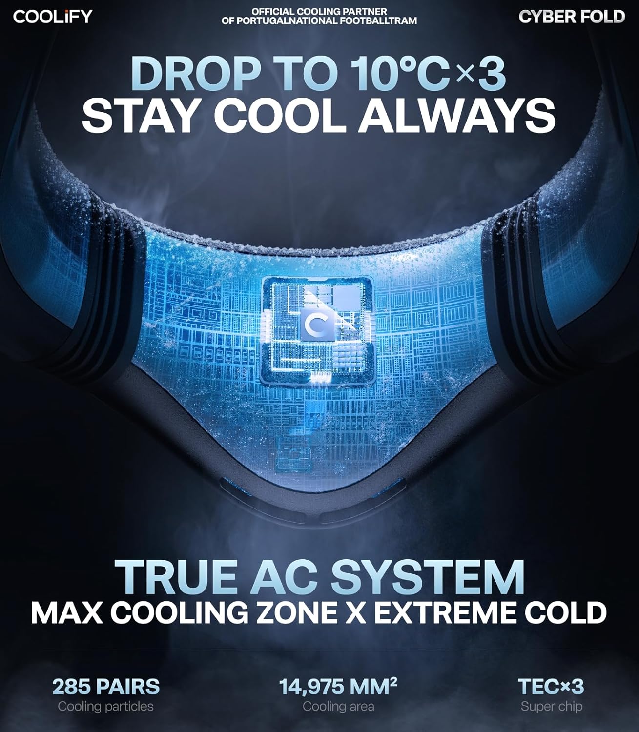 Thumbnail 2 de TORRAS 2026 COOLiFY Cyber Fold AI Neck Air Conditioner: Ultimate Neck & Face Cooler