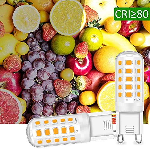 Detalle de Tailcas Ampoule LED G9 (12 pièces) 3000K – 500 lm – 5W équivalent 50W Halogène, non dimmable