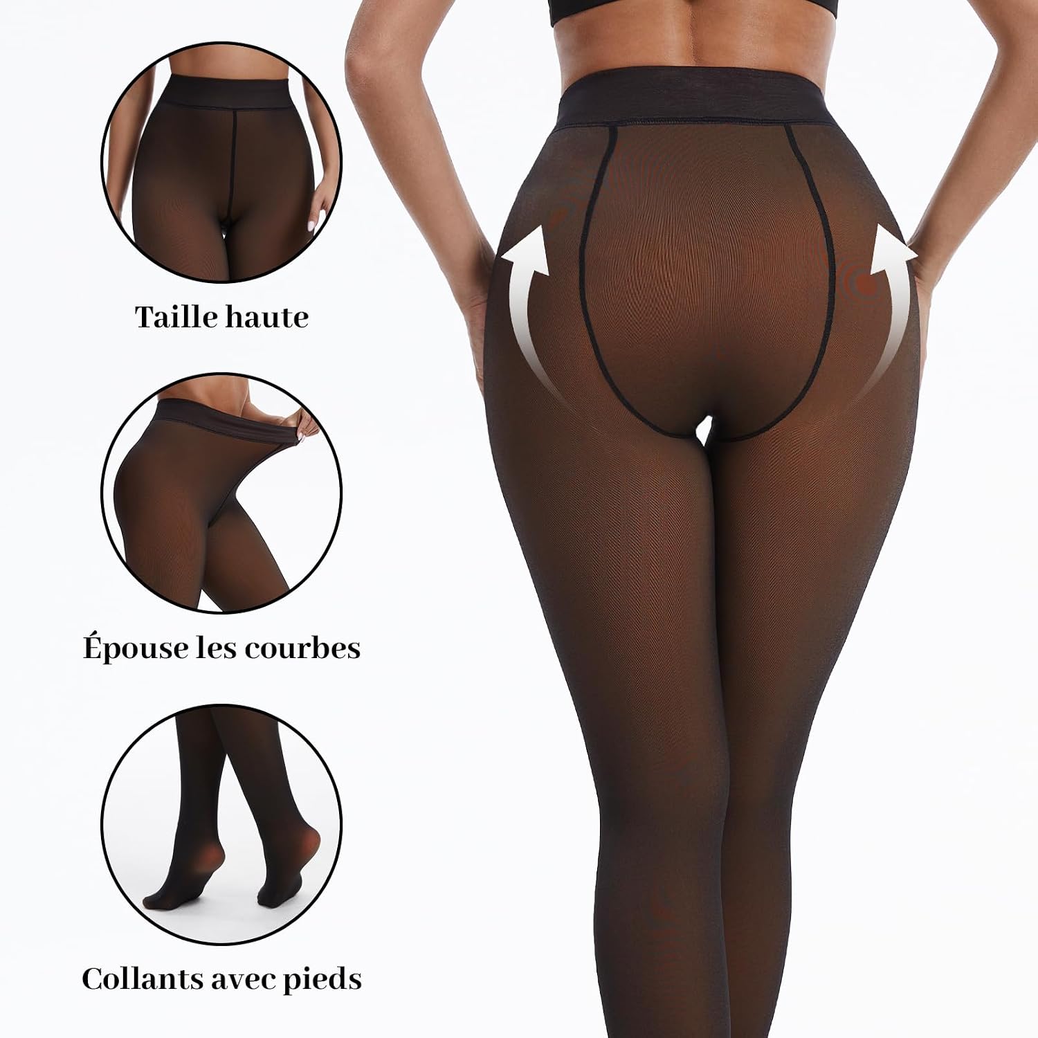 Detalle de ZAKASA Collant Thermique Polaire Femme 220G
