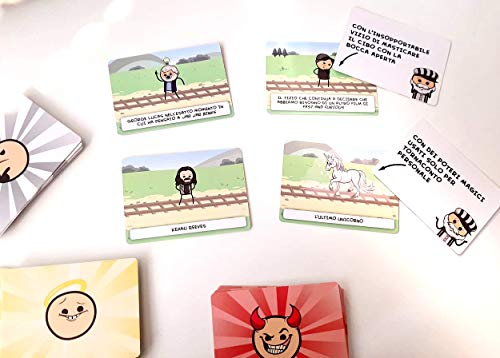 Detalle de Asmodee – IL TRAUMA DEL TRAM – Party Game con Carte da Gioco