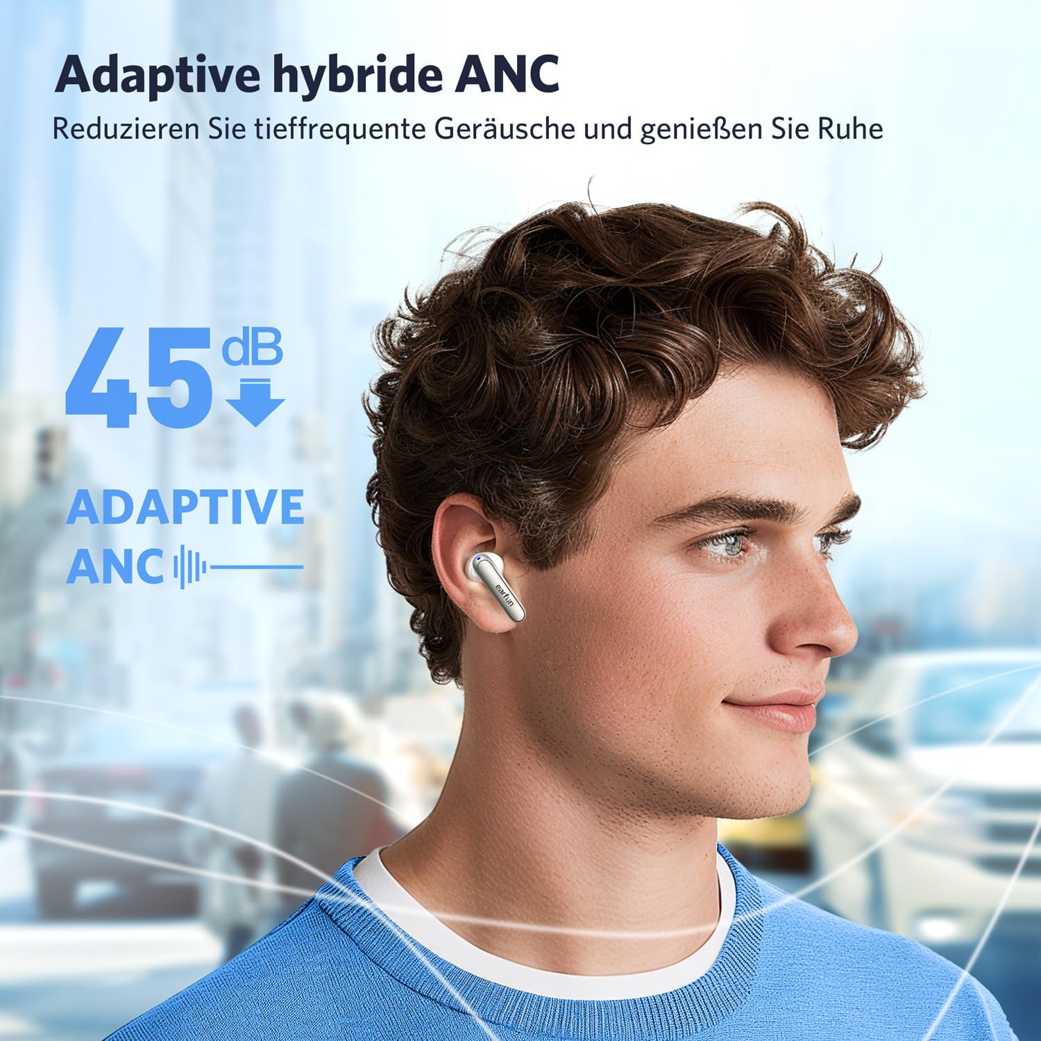 Detalle 2 de EarFun Air NC 2 In-Ear ANC mit 40 Std