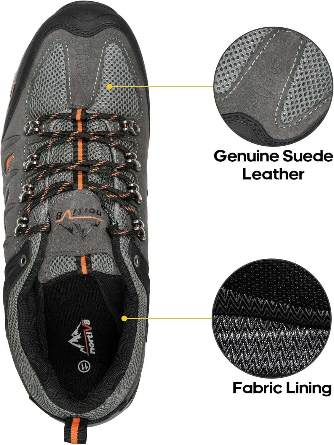 Thumbnail 5 de NORTIV 8 Scarpe da Trekking Uomo: impermeabili, traspiranti e robuste per all'aperto