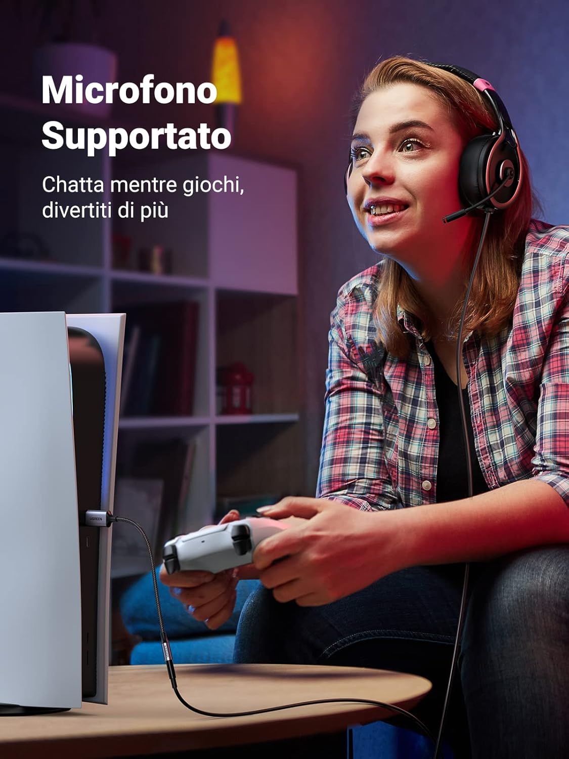 Thumbnail 5 de UGREEN Adattatore Audio USB a Jack 3,5 mm: scheda sonora esterna con chip KT0210, 24bit/96kHz