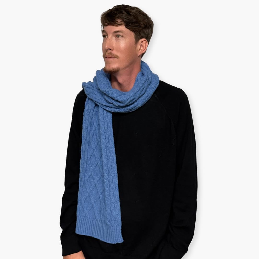 Detalle de Humble Hilo Knitted Scarf, 72" x 11.5