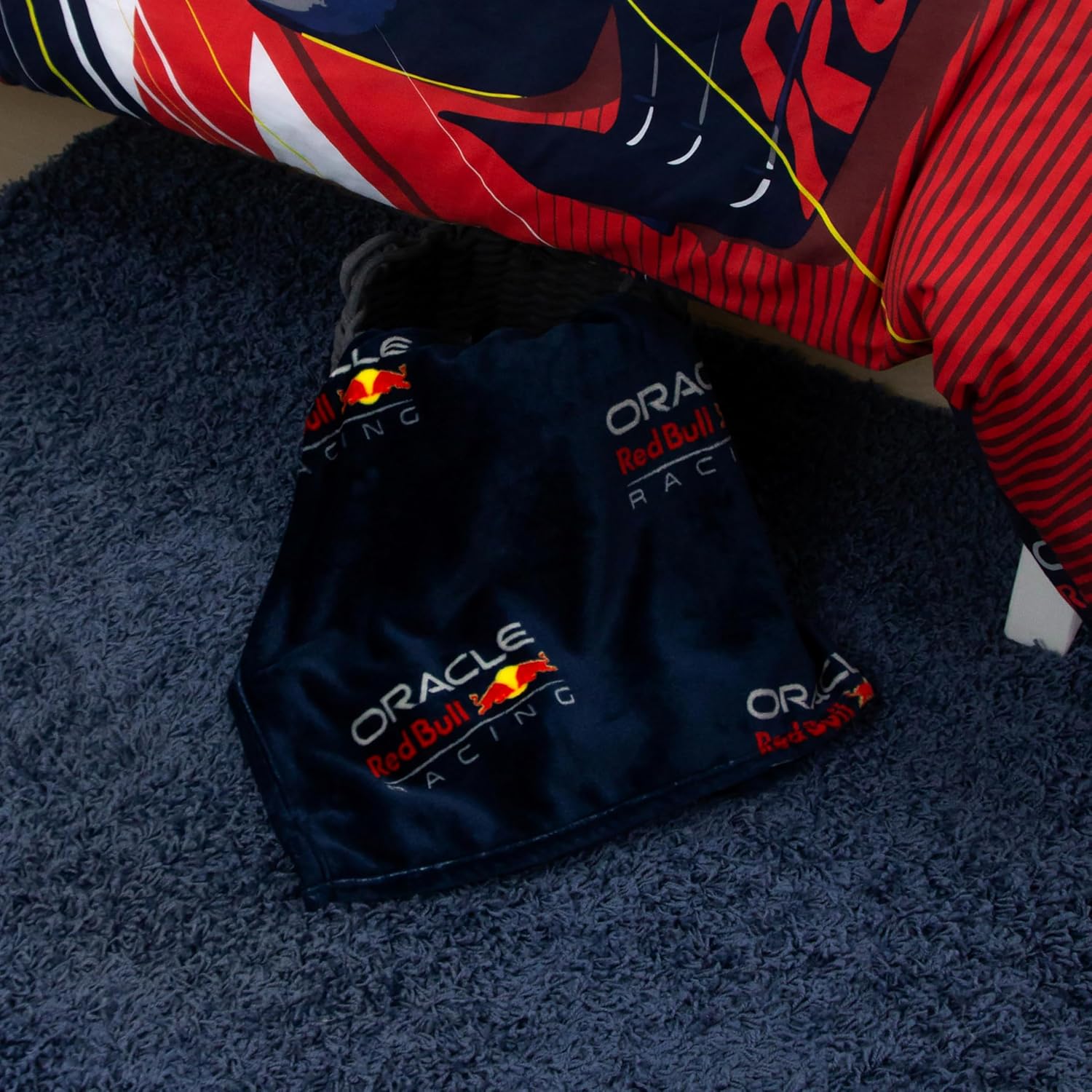 Thumbnail 5 de Oracle Red Bull Racing Manta polar súper suave tamaño 100 🏁