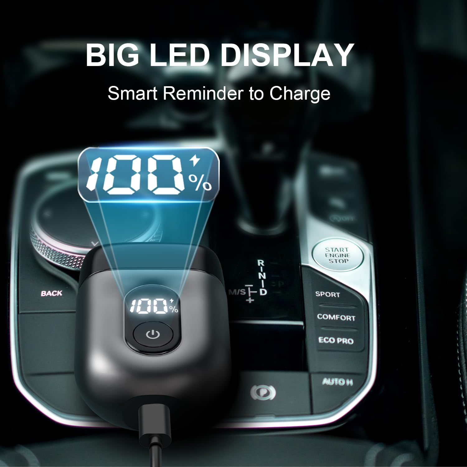Detalle de Electric Shaver with Three Floating Blades
