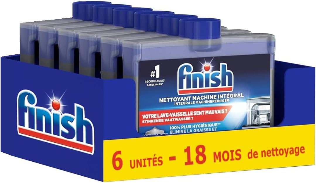 Thumbnail 6 de Finish Nettoyant Machine Intégral – Lot de 4 x 250 ml pour lave-vaisselle
