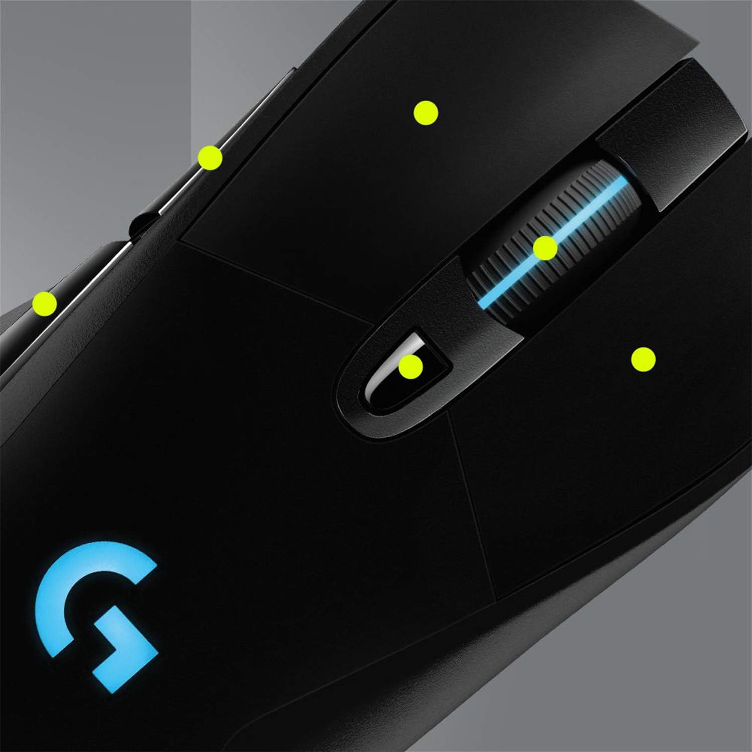 Detalle de Logitech G703 Lightspeed Wireless Gaming Mouse - Black