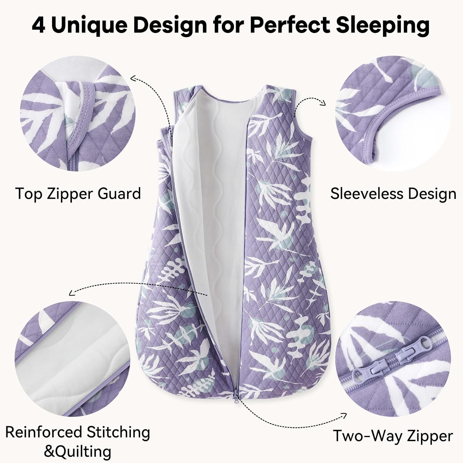 Detalle de Unnivoll Baby Sleeping Bag 1.5 tog 12–18 months