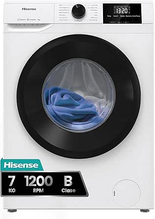 Detalle de Hisense WF1G7021BW Lavadora 7 kg 1.200 rpm Clase B