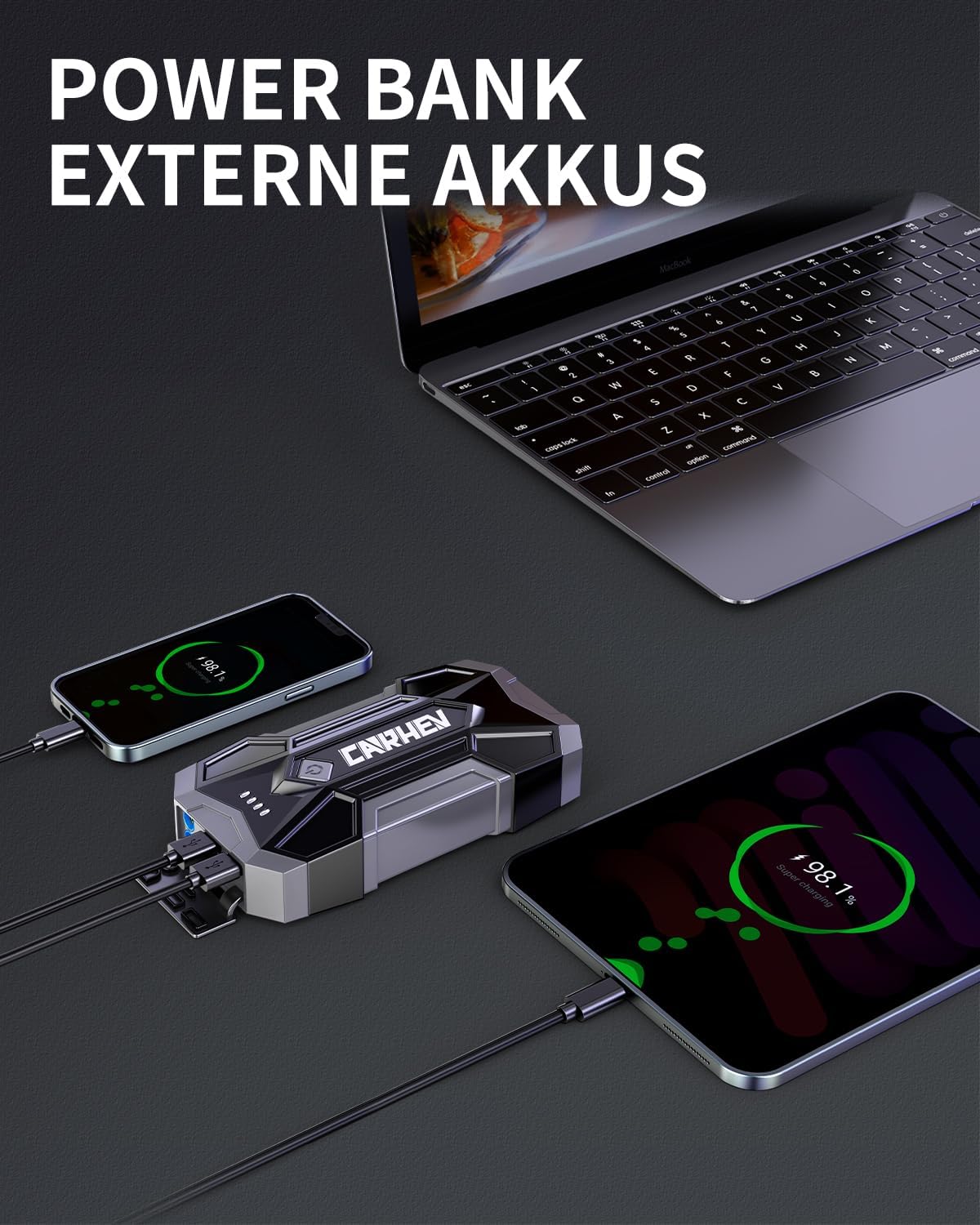 Detalle 2 de CARHEV Starthilfe Powerbank 4500A