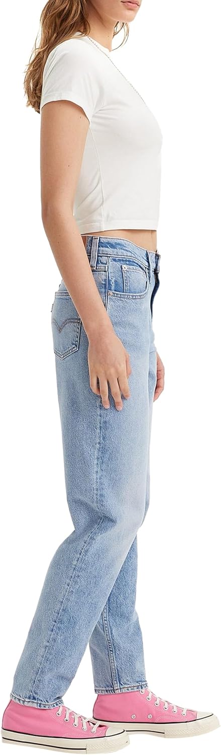 Thumbnail 6 de Levi's 80s Mom Taper – damskie jeansy Dark Indigo, Worn In