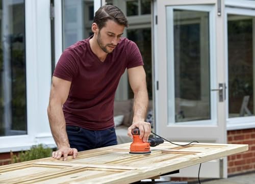 Thumbnail 8 de BLACK+DECKER BEW210-QS: Lijadora rotorbital de 230 W para acabados rápidos y uniformes