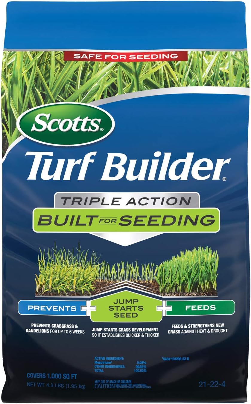 Detalle de Scotts weed preventer and fertilizer, 4.3 lbs.