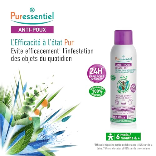 Detalle 2 de Puressentiel Spray Poux Textiles Vêtements aux Huiles Essentielles 150 ml — Avis et conseils d’achat