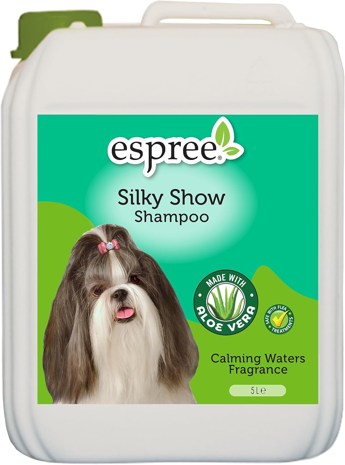 Detalle 2 de Espree Natürliches seidiges Hunde Shampoo 355ml – Duft von beruhigenden Wassern