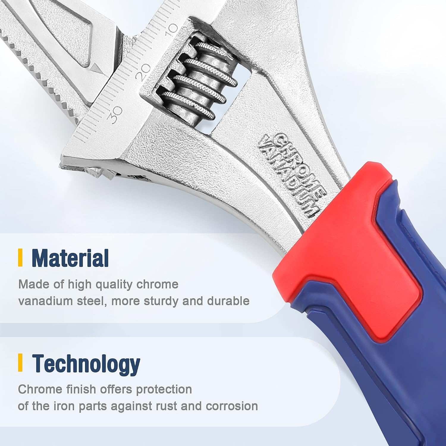 Detalle 2 de WORKPRO chiave regolabile 2 in 1 42 mm