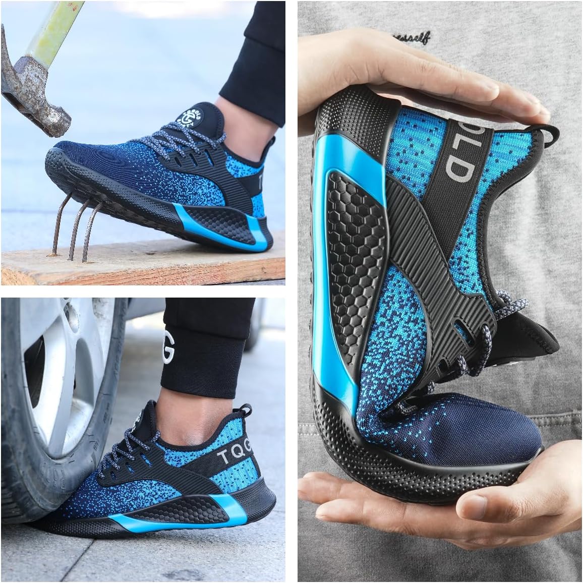 Thumbnail 1 de TQGOLD Scarpe Antinfortunistiche: leggerezza, protezione e comfort per il lavoro quotidiano