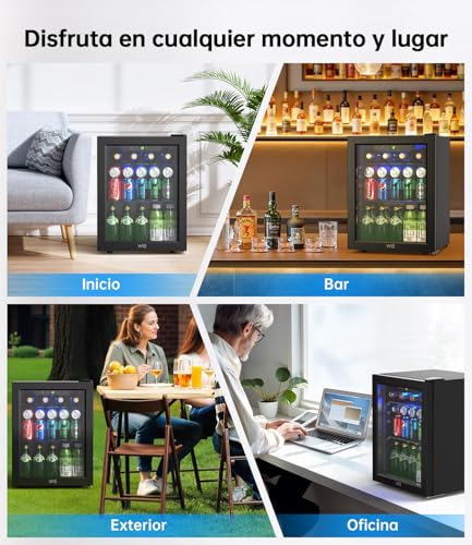 Thumbnail 6 de WIE Nevera Pequeña 48 L: compacidad, eficiencia y versatilidad para hogar, oficina o bar