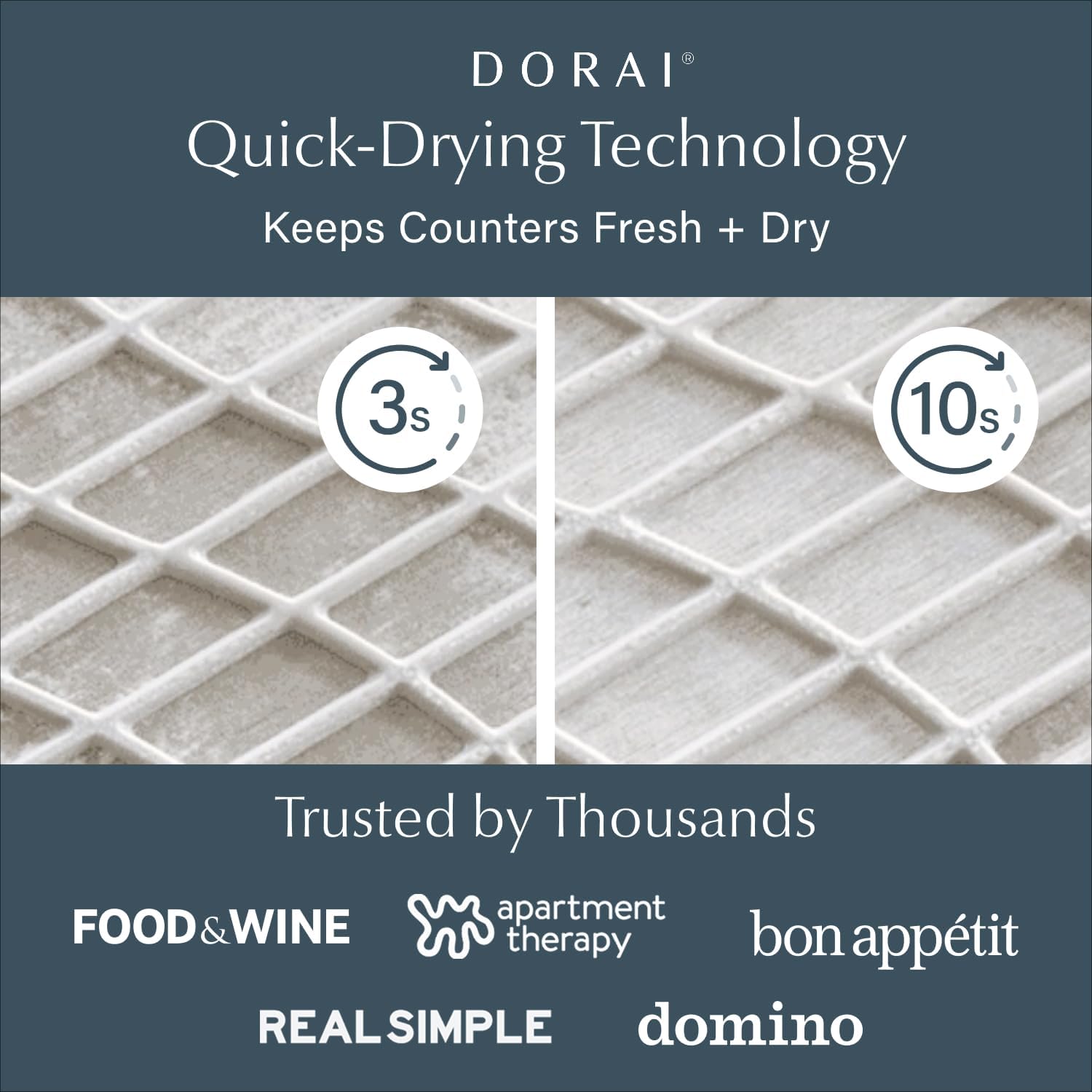 Thumbnail 1 de Dorai Home Dish Pad, Quick-Dry, 19.9"
