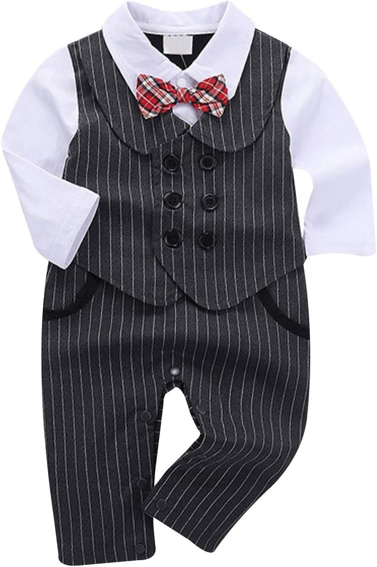 Thumbnail 1 de Bebone Baby Boy Formal Clothes Outfit Christening Suit (3–18 months) with Hat