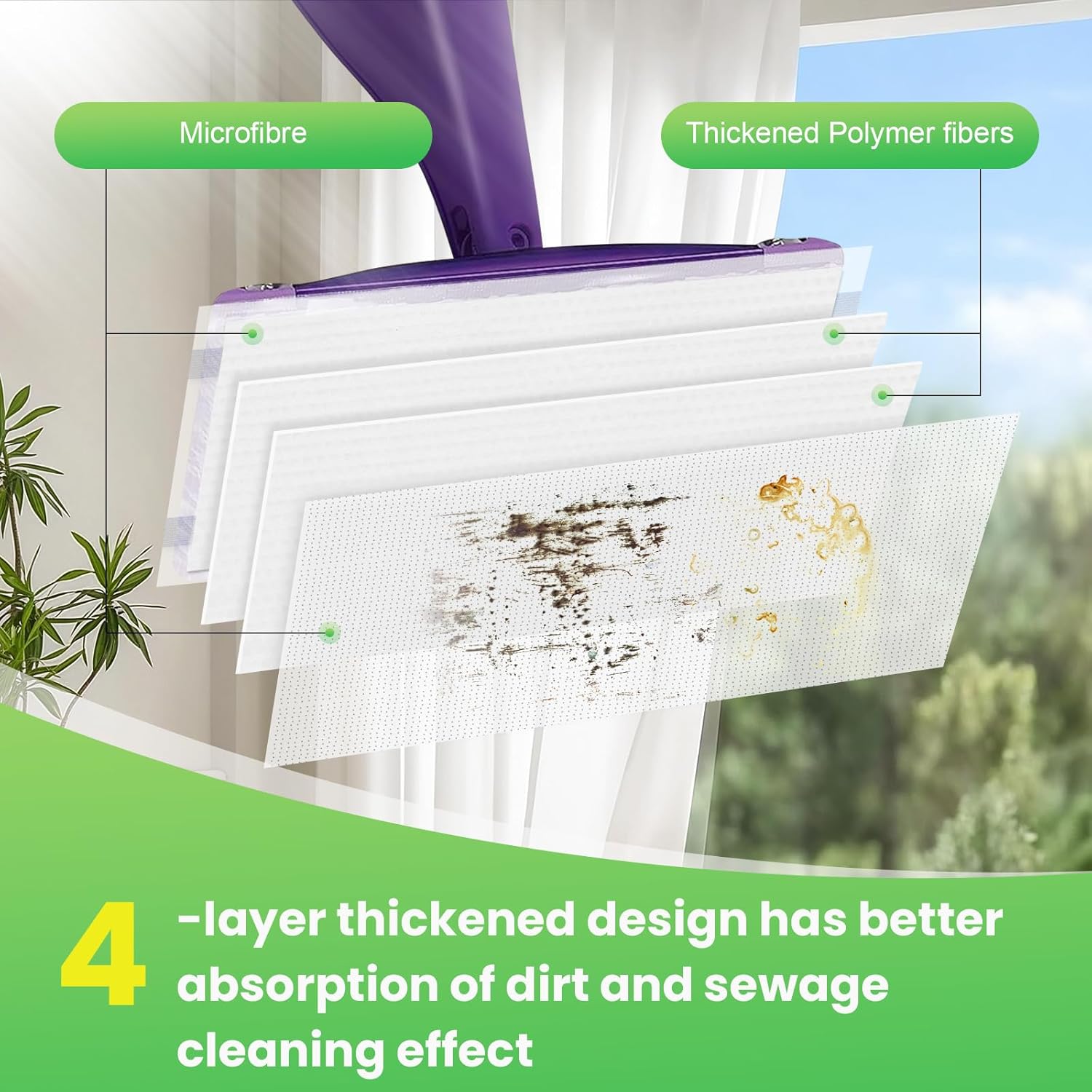 Detalle 2 de 42-Count Swiffer WetJet Refill
