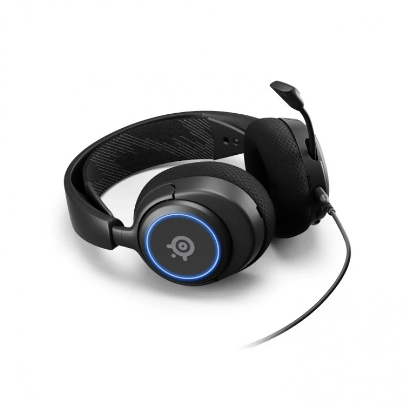 Detalle de SteelSeries Arctis Nova 3 Auriculares gaming RGB negros