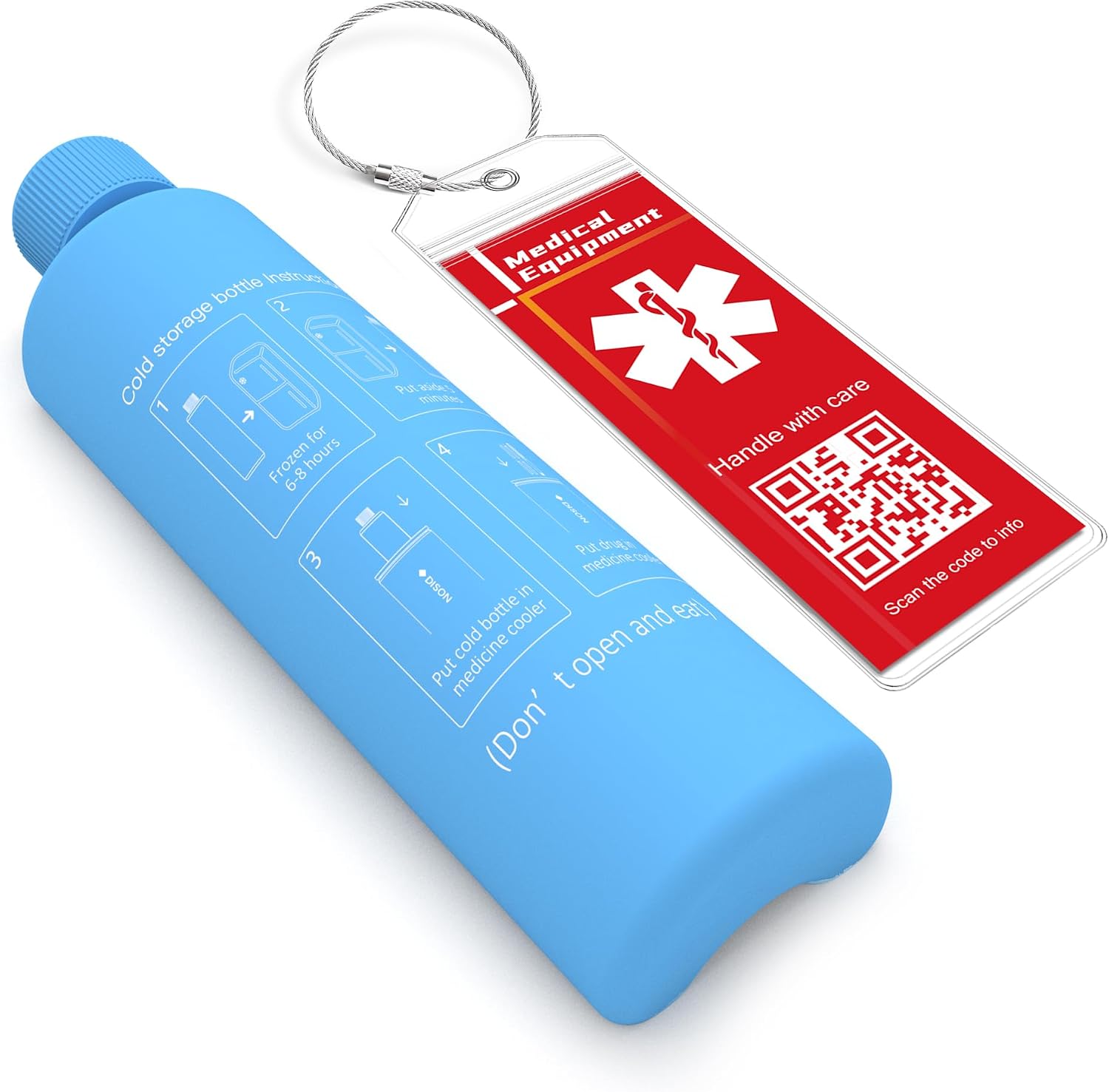 Detalle de DISONCARE wkład chłodzący żelowy do lodówki insulinowej B003, 2–8°C