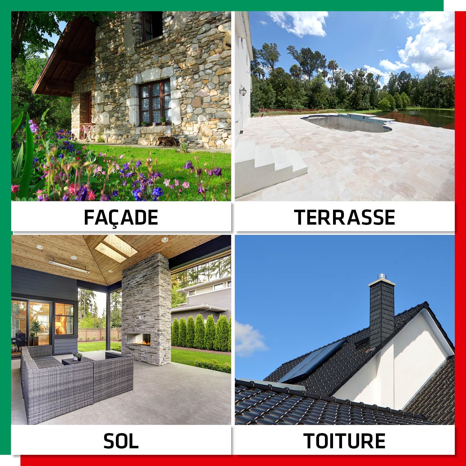 Thumbnail 6 de Parexlanko Hydrofuge de surface - 5 L (Lanko Resist Hydro) | Protection anti-tache longue durée pour toiture, façade et terrasse