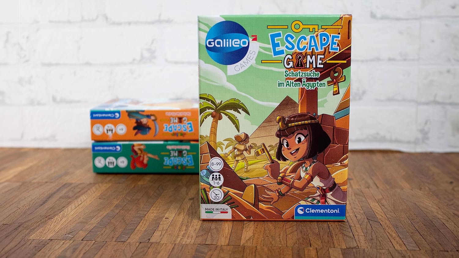Detalle 2 de Clementoni Escape Game Schatzsuche 59334
