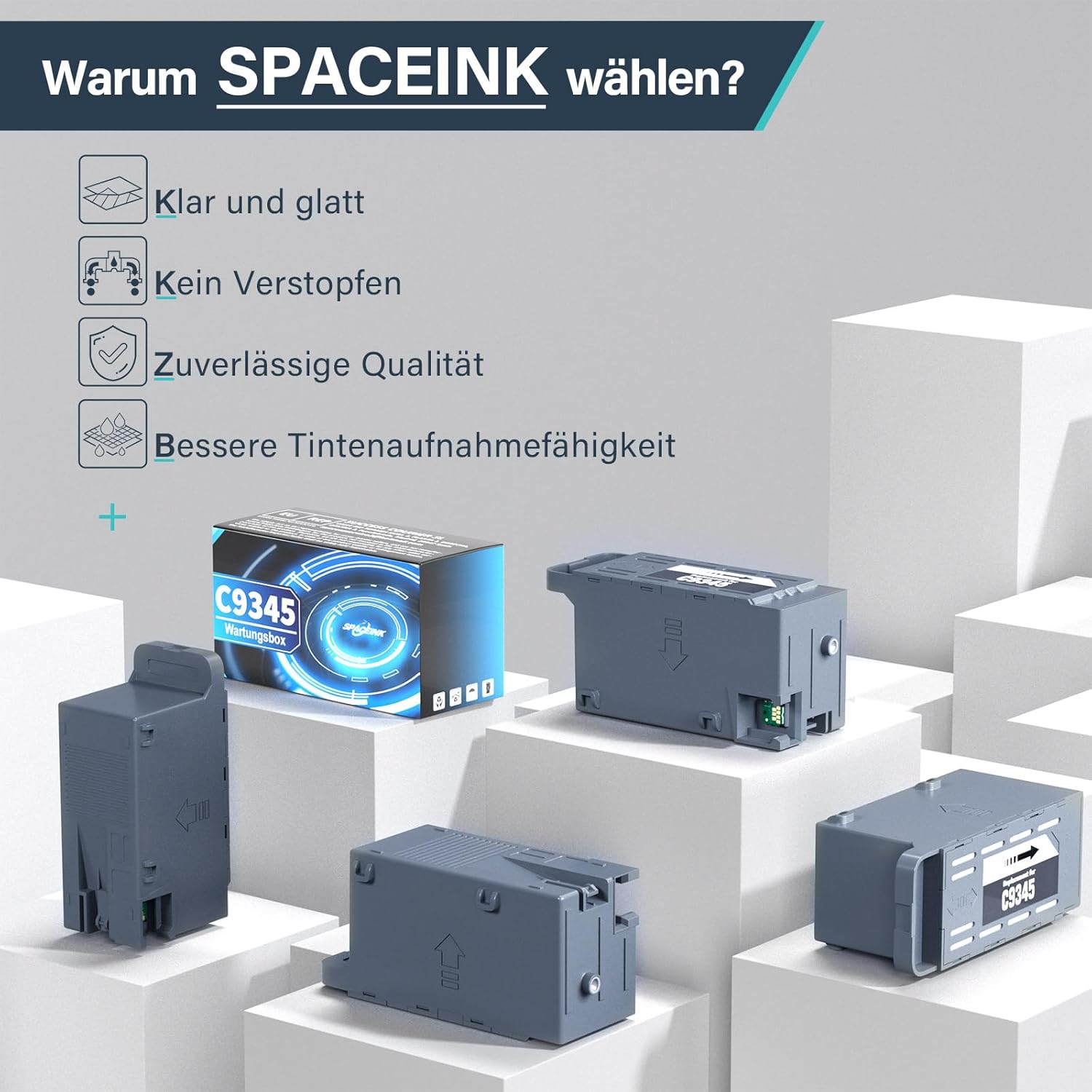 Thumbnail 3 de Spaceink C9345 Wartungsbox für Drucker