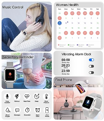 Thumbnail 5 de Erkwei montre connectée femme 1,59"