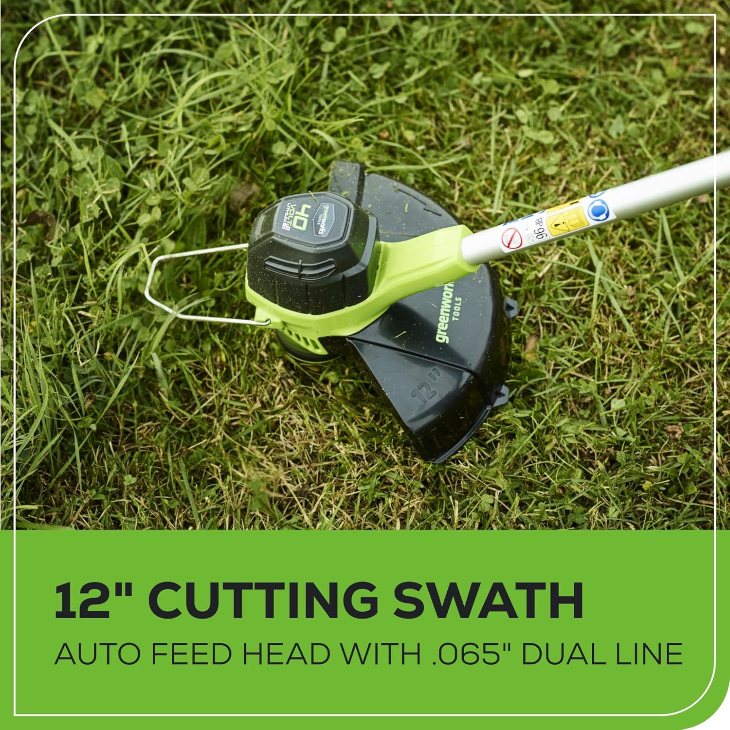 Thumbnail 6 de Greenworks String Trimmer and Blower Combo, 2.0 Ah Battery